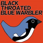 Black Throated Blue Warbler Social Media Facebook Twitter Badge