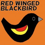 Red Winged Blackbird Social Media Badge Twitter Facebook